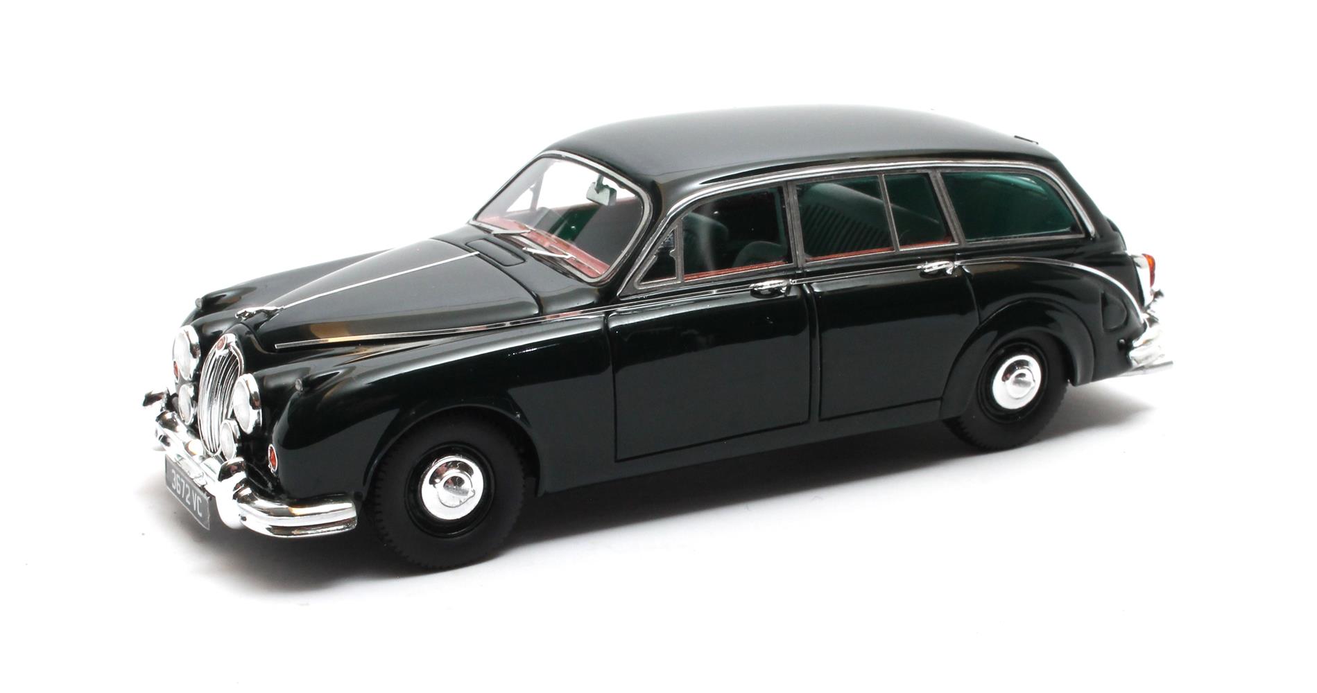 Jaguar Mk.2 Country Estate 1963 Groen - 1:43